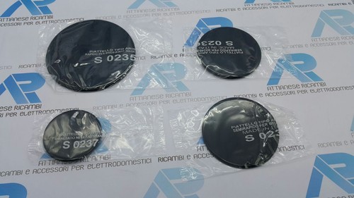 Kit pezzi piattini neri - 4,